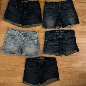 5 pairs of MIDI AE shorts